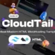 CloudTail | Tailwind Modern Complete Web Hosting Template