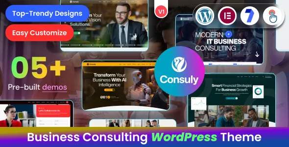 Consuly – Business Consulting WordPress Theme