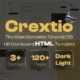 Crextio – Complete HTML Admin HR Dashboard