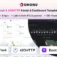 Dhonu – Flask & AIOHTTP Minimal Admin & Dashboard Template