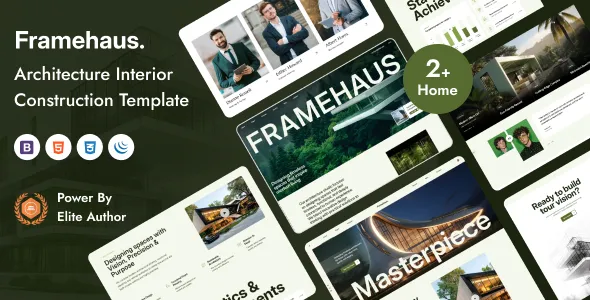 Framehaus - Architecture Construction HTML Template