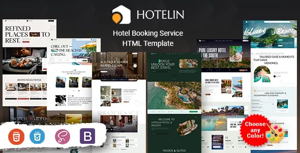 Hotelin - Hotel Booking HTML Template