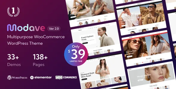 Modave – Multipurpose WooCommerce WordPress Theme