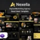 Nexella – Digital Marketing Agency React Next Template