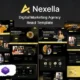 Nexella – Digital Marketing Agency React Template