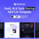 SaasLyn – SaaS, AI & Tech Startup NextJS Template