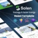 Solen – Ecology & Solar Energy React Template