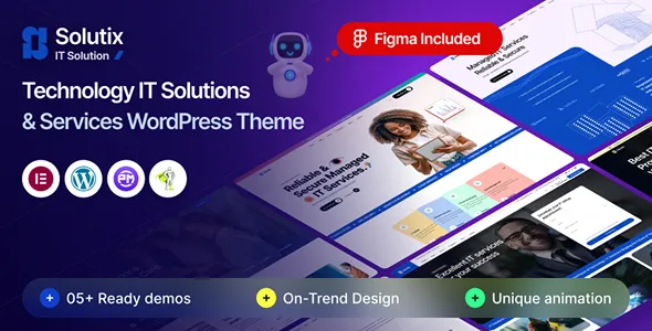 Solutix - IT Solutions and Business Technology WordPress Theme