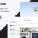 Squareform – Modern Agency & Personal Portfolio HTML Template