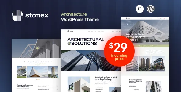 Stonex - Architecture Best `WordPress Theme