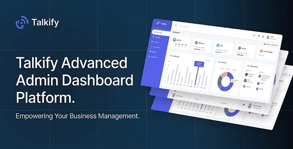 Talkify – Call & SMS With Campaign Maintain Admin Dashboard Template