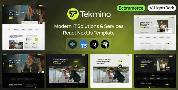 Tekmino - Innovative IT Solution React NextJs Template