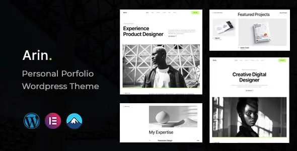 Arin - Personal Portfolio WordPress Theme